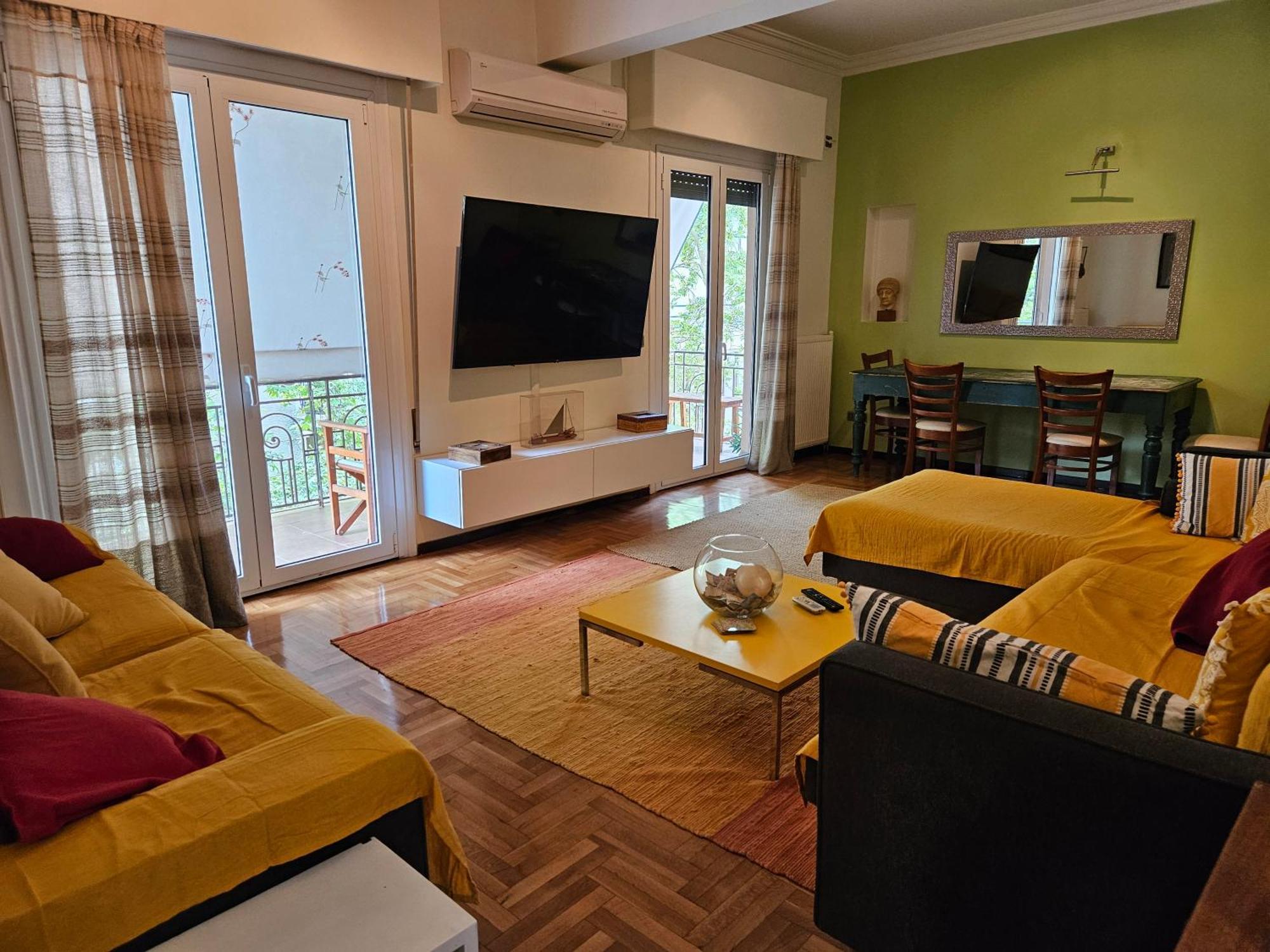 3 Bedder Condo In Ilisia, Megaro Mousikis 아테네 외부 사진